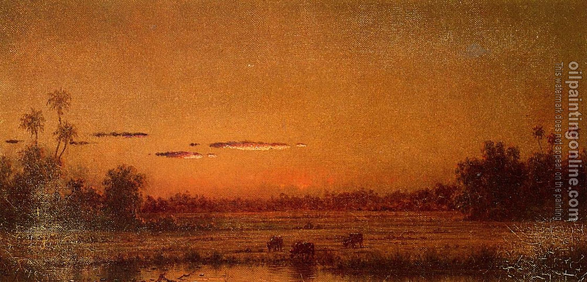 Heade, Martin Johnson - Sunset